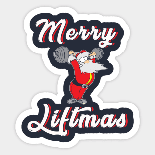 Merry Liftmas Sticker